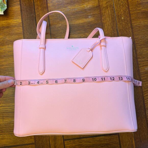 NWT Kate Spade Schuler Medium Mitten Pink Tote Bag - Picture 16 of 16
